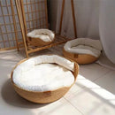 Cama de Bambu para Cães e Gatos