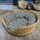 Cama de Bambu para Cães e Gatos