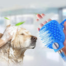 Escova de Banho com Ducha 2 em 1 para Pets